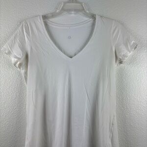 Lululemon Love White V Tee
